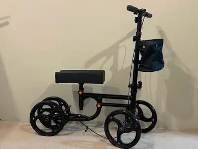 4.5 4.5 out of 5 stars (13) Knee Walker Black Knee Scooter for Foot Injuries, Foldable Steerable Kne...