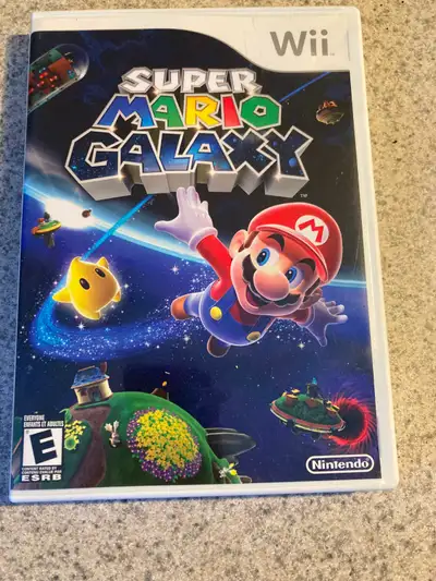 A VENDRE: SUPER MARIO GALAXY WII COMPLET BONNE CONDITION.