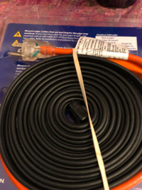 Water pipe heating cable Electric