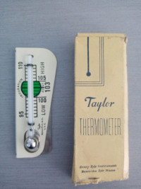 Thermomètre incubateur marque Taylor. 