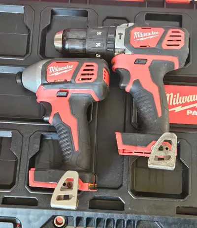 Milwaukee M18 Impact Driver and Hammer Drill, View more
