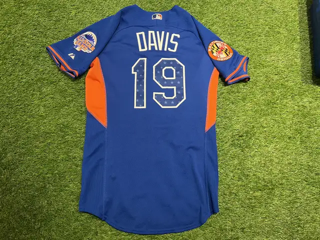 Authentic Majestic AllStar Chris Davis Baltimore Baseball Jersey in Baseball & Softball in City of Toronto - Image 2