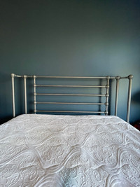 Designer Queen metal bed frame