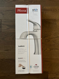 Pfister Ladera sink faucet brushed nickel finish * new in box *
