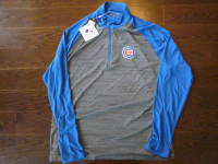 Chicago Cubs Long sleeve quarter zip- brand new Adult XL