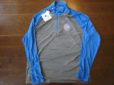 Chicago Cubs Long sleeve quarter zip- brand new Adult XL, View more