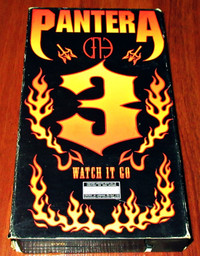 VHS TAPE  :: Pantera – 3 Watch It Go