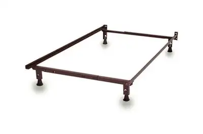 metal bed frame adjusts from single to queen size, View more