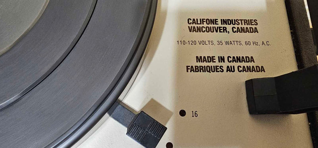 Califone Record Player  in Stereo Systems & Home Theatre in St. Catharines - Image 3