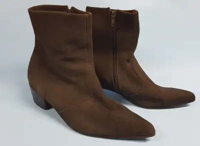 Vintage Men's Suede Beatle Boots, View more