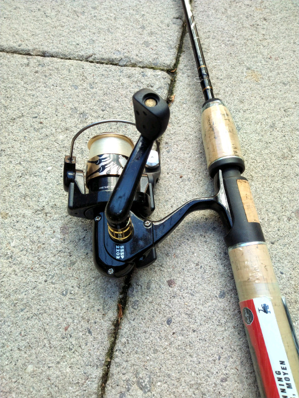 Spider stinger fishing rod reel sssp 2202 sss602m brand new, Fishing,  Camping & Outdoors, City of Toronto