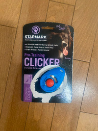 Clicker for dog or bird training