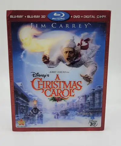 Disney Movie Rewards A Christmas Carol Jim Carrey Bluray Boxset, View more