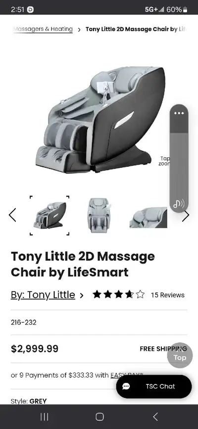 massage chair, View more