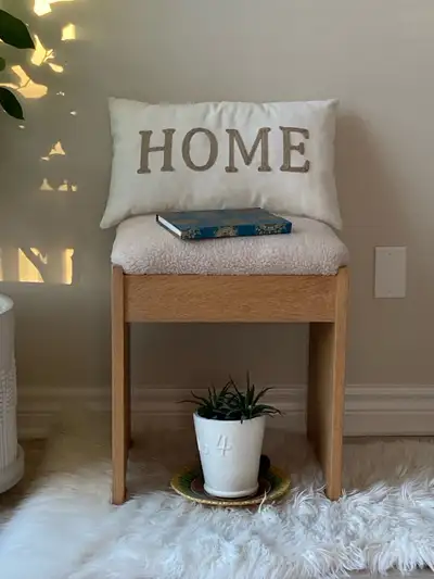 Wood  Hall/Storage Bench, View more