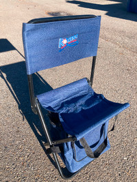 Outdoor Folding Chair (Kohanee) With Cooler Bag!