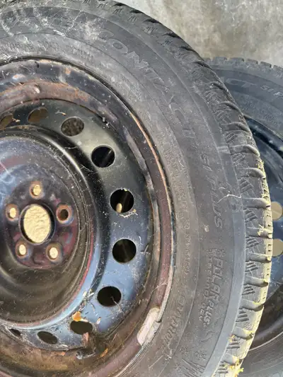 205 55 16 Continental WinterContact Si Plus Polaris Plus 7/16 - 2 tires only DOT 2019 Bolt Pattern 5...