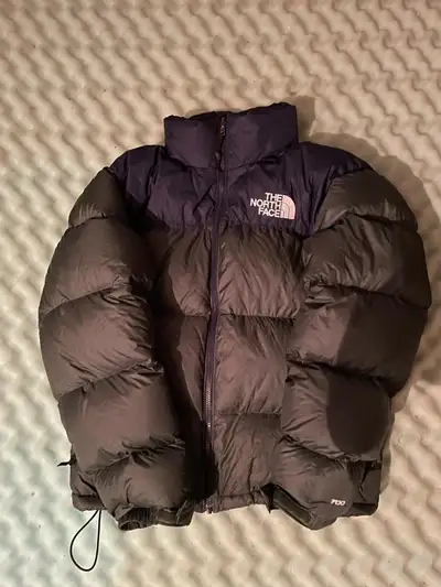 North face green/blue nuptse jacket men’s small, View more