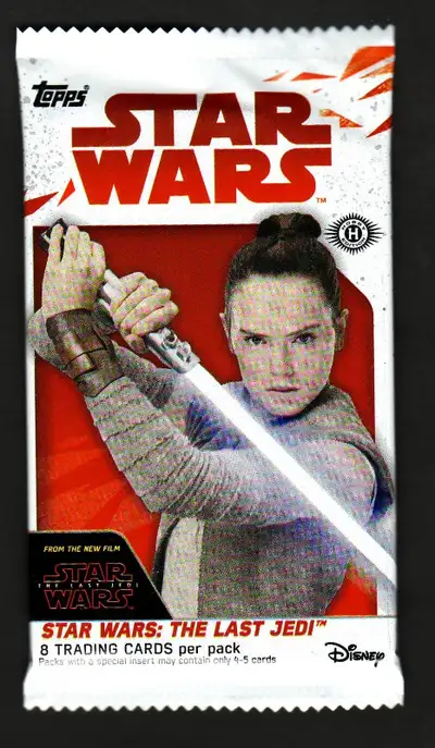 STAR WARS THE LAST JEDI FACTORY SEALED HOBBY PACK, View more