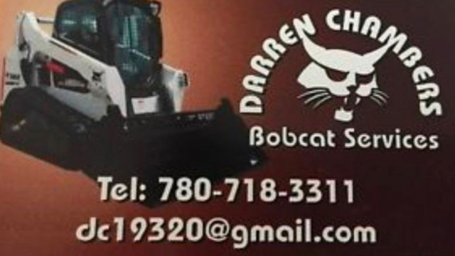 Darren Chambers Bobcat  Services in Other in Edmonton