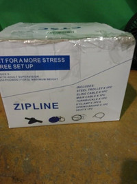 CTSC ZIPLINE KIT 95FT INCLUDES STEEL TROLLEY X1, SLING CABLE X 1