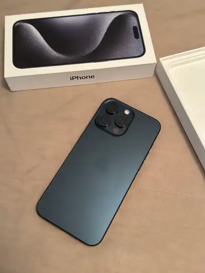 iPhone 15 Pro Max 256GB Blue, View more
