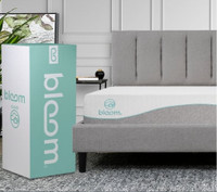 Bloom Cloud Mattress (75% off/used for only 5months) - 300CAD