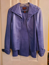 Leather Skirt/Jacket set