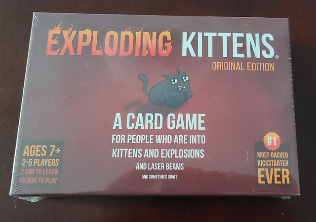 Exploding Kittens Card Game in Toys & Games in London