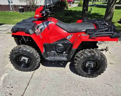 2019 polaris 450 63 hours 313 km Factory winch Great condition $5900 obo