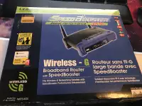 Linksys WRT54GS router
