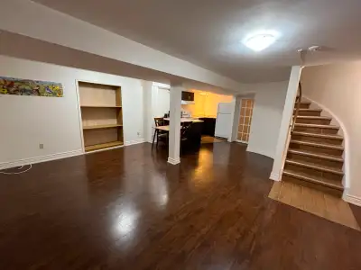 HUGE, Bright, Clean Basement One Bedroom Pus Den. Rare Opportunity to Aquire this Renovated, Functio...
