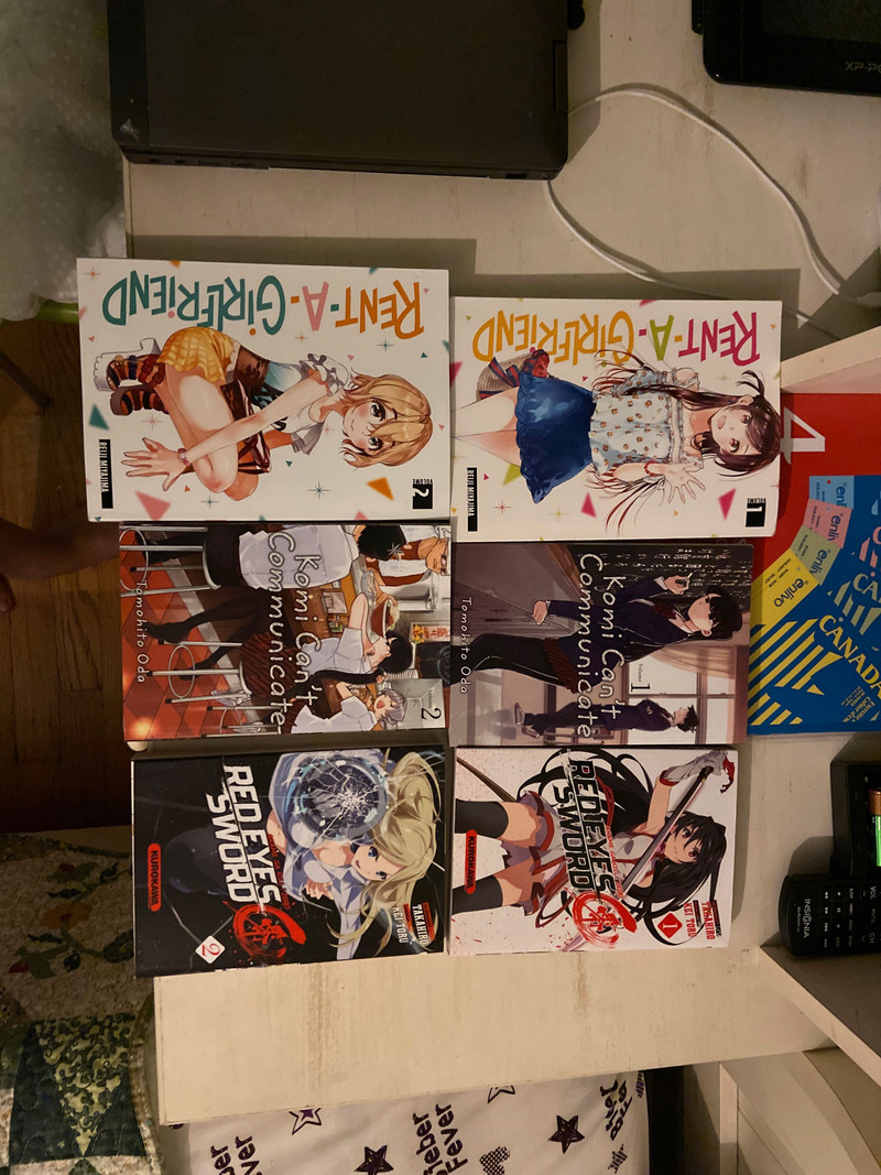 Rent-a-girlfriend Livres mangas to sell (rent-a-girlfriend, komi can’t communicate etc
