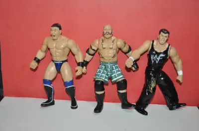 BCA Bone Crunching Action Wrestling Figure lot of  13 lawler the, View more