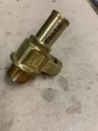 Fumuto Engine oil drain valve with nipple 1/2”-14 - T202N