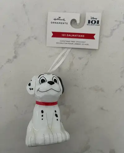 Hallmark Christmas Ornament Decoupage Disney 101 Dalmations, View more
