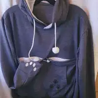 Cat/dog holder hoodie size XL