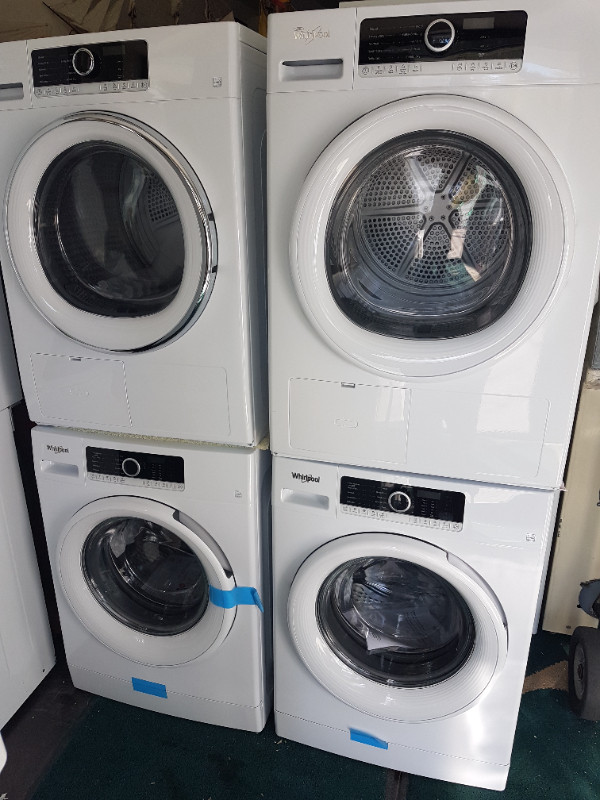 Stacked washer and Stacked dryer. Apt size. in Washers & Dryers in City of Toronto
