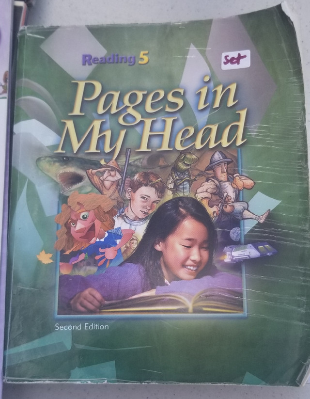 BJU 5 Reading Set - Pages in My Head in Textbooks in Edmonton - Image 2