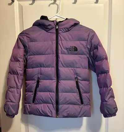 Cranston: Girls North Face reversible puffer jacket Sz S 7/8, View more