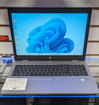 Laptop HP ProBook 650 G4 i5-8350u 1,7ghz 16Go SSD 128Go M.2 HDD