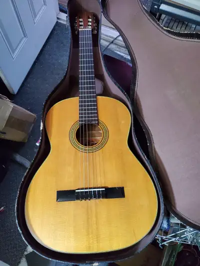 ARIA CONCERT AC-7 ACOUSTIC GUITAR NAGOYA W/ HARD CASE JAPAN RARE, View more