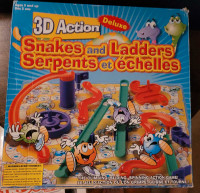 3D snakes & ladders