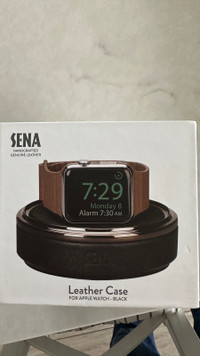 Sena leather Apple Watch accessories