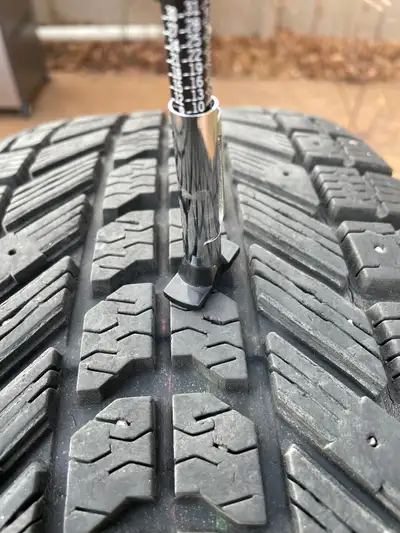 Set of 4 Firestone 235 65 17 Winter tires in excellent condition- approx 10/32 tread. Cross posted o...