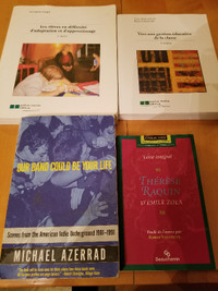 Lot de 5 livres