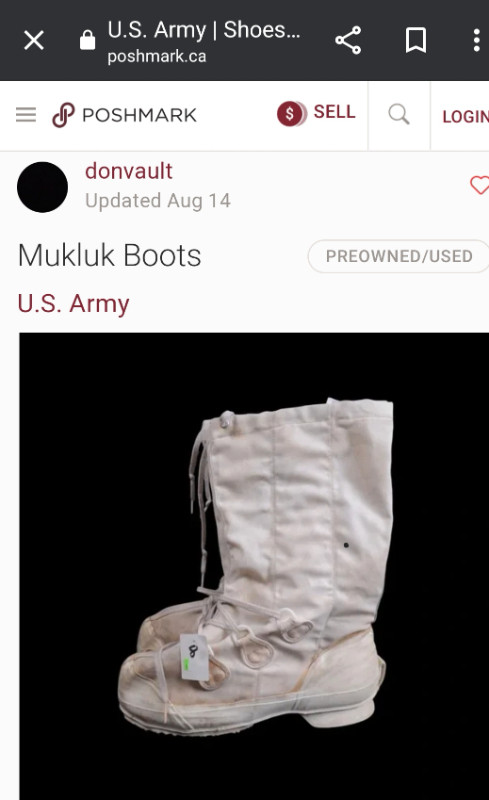 Mukluk winter boot size 12 in Men's Shoes in Edmonton