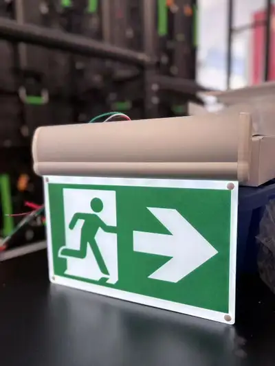 High-quality LED Exit Sign with backup battery. ✔ CSA/UL listed – meets safety code requirements ✔ R...