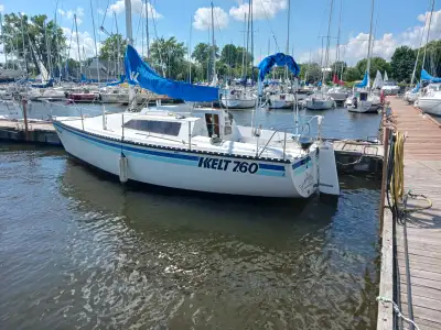 1982 Kelt 760 (25ft). French design, built in Ontario. Motivated seller. Price is negotiable. Sails:...