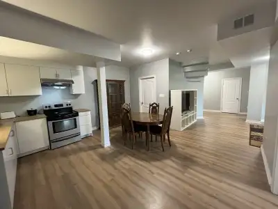 Rooms for rent In large 3 bedroom walk out basement apartment with separate entrance. Newly renovate...